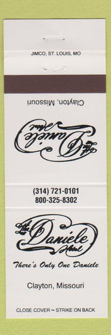 Matchbook Cover - Hotel Daniele Clayton MO