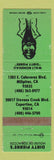 Matchbook Cover - Dirty Pierre's Tobacco Milipitas Cupertino CA WEAR GREEN
