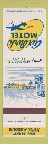 Matchbook Cover - Air Park Motel Mexico MO