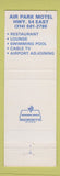 Matchbook Cover - Air Park Motel Mexico MO