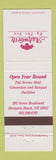 Matchbook Cover - Ashworth by the Sea Hampton Beach NH
