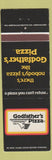 Matchbook Cover - Godfather's Pizza CHAIN