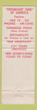 Matchbook Cover - Aggie's Port Angeles Motor Inn WA