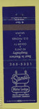 Matchbook Cover - Sands Motor Lodge Newport OR