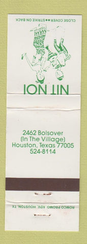 Matchbook Cover - Nit Noi Houston TX WEAR