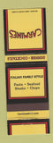 Matchbook Cover - Carmine's Restaurant Italian Atlantic City NJ New York City