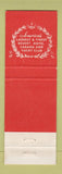 Matchbook Cover - Fontainebleau Hotel Gigi Miami Beach FL WEAR