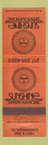 Matchbook Cover - Sunshine Dinner Playhouse Champaign IL