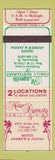 Matchbook Cover - New Dynasty Restaurant Chicago IL Romeoville
