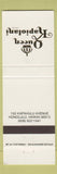Matchbook Cover - Queen Kapiolani Hotel Honolulu Hawaii