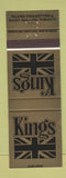 Matchbook Cover - Kings Cigarettes Tobacco