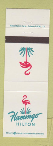 Matchbook Cover - Flamingo Hilton Hotel Las Vegas Laughlin Reno NV