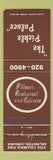 Matchbook Cover - Pickle Palace Arlington VA