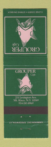 Matchbook Cover - Grouper Cafe Mount Kisco NY