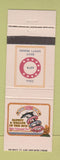 Matchbook Cover - DuPont Safety Kinston NC 1984 WEAR