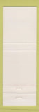 Matchbook Cover - Tutto Bene Pizza Italian Arlington VA