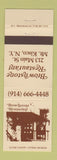 Matchbook Cover - Brownstone Restaurant Mount Kisco NY