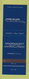 Matchbook Cover - Woonsocket Savings and Trust RI