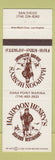 Matchbook Cover - Harpoon Henry's Seafood San Diego CA