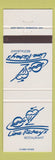 Matchbook Cover - Lime Rickey's Restaurant Toronto ON