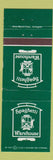 Matchbook Cover - Spaghetti Warehouse Akron OH WEAR