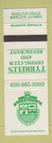 Matchbook Cover - Tyrrell's Dining Club Restaurant Marlton NJ