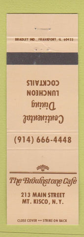 Matchbook Cover - Brownstone Cafe Mount Kisco NY