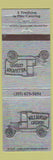 Matchbook Cover - Williamson Catering Bar Mitzvahs