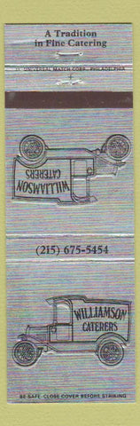Matchbook Cover - Williamson Catering Bar Mitzvahs