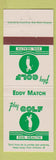 Matchbook Cover - Gold Eddy Match Canada