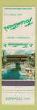 Matchbook Cover - Tarantino's San Francisco CA