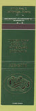 Matchbook Cover - O'Rileys Restaurant Lethbridge AB