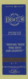 Matchbook Cover - Chanute Military Credit Union Rantoul IL
