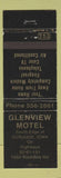 Matchbook Cover - Glenview Motel Dubuque IA WEAR