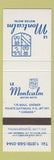 Matchbook Cover - Le Montcalm Motor Motel Pointe Gatineau QC