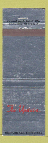 Matchbook Cover - The Upstairs Burlington ON WEAR