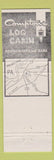 Matchbook Cover - Comptons Log Cabin Restaurant Haddon NJ WEAR
