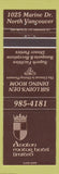 Matchbook Cover - Avalon Motor Hotel North Vancouver BC