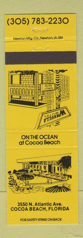 Matchbook Cover - Wakulla Motel Cocoa Beach FL YELLOW