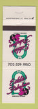 Matchbook Cover - Eddie's Fabulous 50's Casino Diner Reno NV