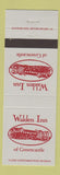 Matchbook Cover - Walden Inn Greencastle IN