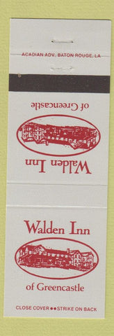 Matchbook Cover - Walden Inn Greencastle IN