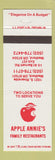 Matchbook Cover - Apple Annie's Restaurants Medford OR