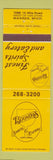 Matchbook Cover - Boomba's Restaurant Warren MI