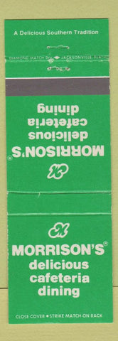 Matchbook Cover - Morrison's Cafeteria CHAIN WEAR