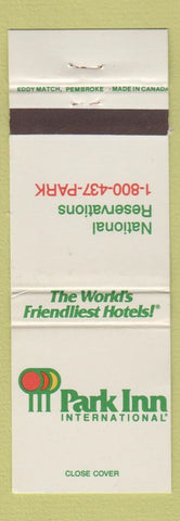 Matchbook Cover - Park Inn International