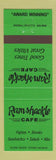 Matchbook Cover - Ram Shackle Cafe Homosassa Inverness Leesburg FL