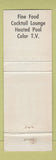 Matchbook Cover - John's Resort Haines City FL WEAR