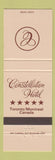 Matchbook Cover - Constellation Hotel Toronto ON Montreal QC