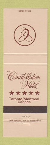 Matchbook Cover - Constellation Hotel Toronto ON Montreal QC